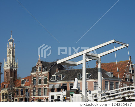 the city of Haarlem in the netherlands the city of Haarlem in the netherlands 124255487