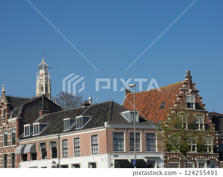 the city of Haarlem in the netherlands the city of Haarlem in the netherlands 124255491