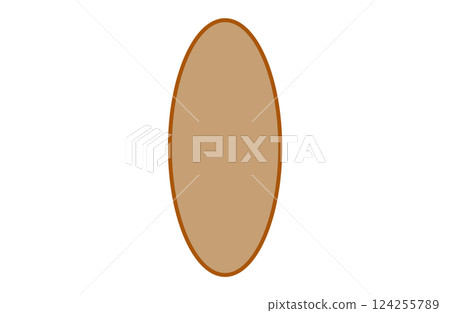 Round speech bubble _ brown Round speech bubble _ brown 124255789