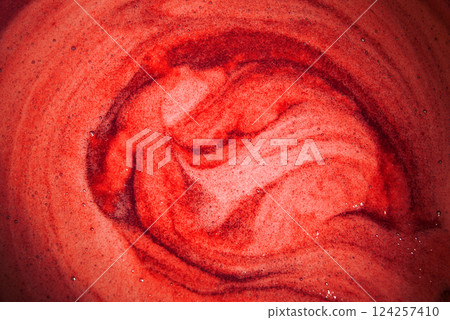 Abstract background. Sweet jam foam 124257410