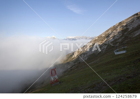 Nordlinger hut on Karwendel Hohenweg, Austria 124258679