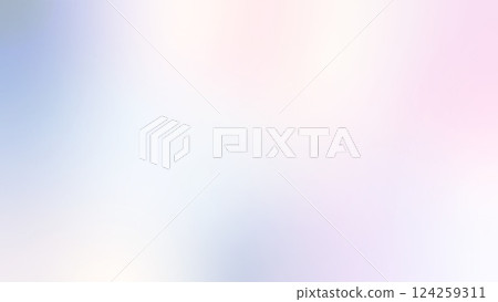 淡漸層色背景材質（白色→藍色→粉紅色） 124259311