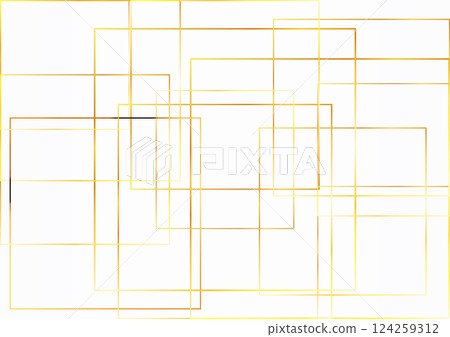 Abstract Gold Line Pattern and Geometric background.  Luxury Gold Line Geometric Design. illustration vector design. 124259312