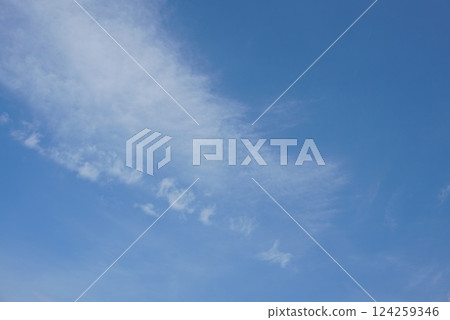 Clouds floating in the blue sky Clouds floating in the blue sky 124259346