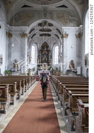 Marktoberdorf church, Munich Way of St. James, Bavaria, Germany 124259367