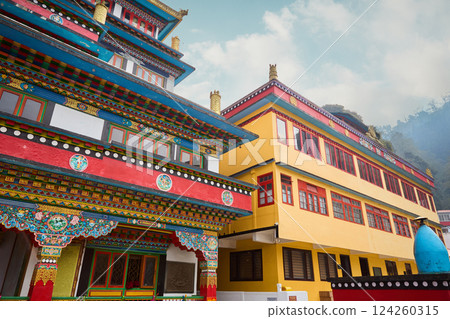 Dali monastery in Darjeeling city, India Dali monastery in Darjeeling city, India 124260315
