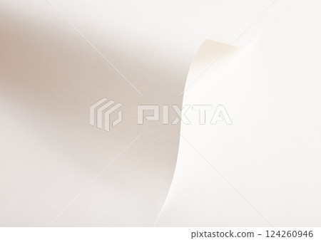 White and beige paper background with a soft, creamy texture and wavy edges. Warm off-white tones White and beige paper background with a soft, creamy texture and wavy edges. Warm off-white tones 124260946