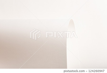 White and beige paper background with a smooth, soft texture. Warm off-white tones create an elegant White and beige paper background with a smooth, soft texture. Warm off-white tones create an elegant 124260947