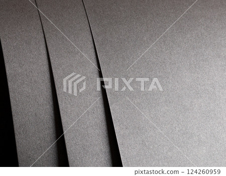 Silver and gray metallic paper background with a pearlescent, glossy texture. Shiny, sleek tones Silver and gray metallic paper background with a pearlescent, glossy texture. Shiny, sleek tones 124260959