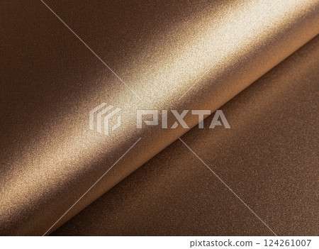 Elegant paper background with a glossy, pearlescent texture and a shimmering gradient effect. Warm 124261007