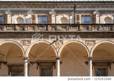 Summer Palace of Queen Anne in the Royal Garden of the Prague Castle in Prague, Czech Republic 124261886