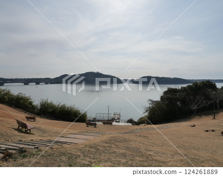 Lake view from Hamanako Service Area 124261889