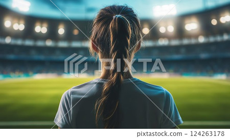 夢想成為足球員的西方女孩 03 124263178