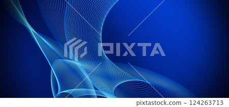 Vibrant blue background features intricate, flowing lines creating an abstract design that evokes a sense of motion and depth, ideal for various creative projects. Vibrant blue background features intricate, flowing lines creating an abstract design that evokes a sense of motion and depth, ideal for various creative projects. 124263713
