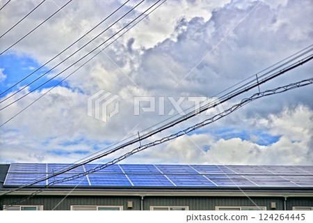 [Gunma] Solar panels 124264445