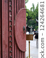 中國寺廟大門 124264681