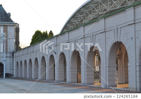 building with arch 124265184