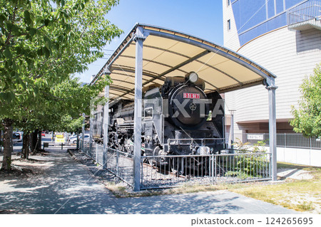 Shimoishii Park, Steam Locomotive Exhibition/Saiwai-cho, Kita-ku, Okayama City, Okayama Prefecture Shimoishii Park, Steam Locomotive Exhibition/Saiwai-cho, Kita-ku, Okayama City, Okayama Prefecture 124265695