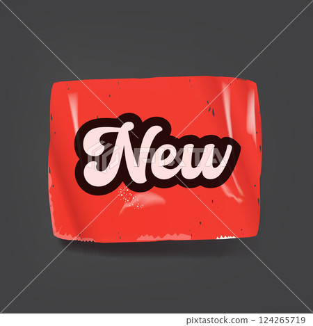 Red NEW vector sticker with shadow isolated on grey background. Red NEW COLLECTION sticker, arrival sticker, price tag, retro label, sale or discount sticker, promotional badge set, shopping label png Red NEW vector sticker with shadow isolated on grey background. Red NEW COLLECTION sticker, arrival sticker, price tag, retro label, sale or discount sticker, promotional badge set, shopping label png 124265719