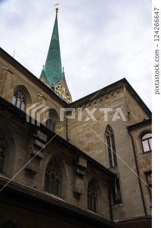 瑞士、歐洲美麗的自然風景與城市景觀 124266647