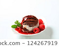 Ice cream dessert 124267919