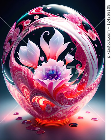 Blossom Conceptual. Floral Mirage 124268109