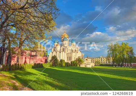 View of the Nikolo-Ugreshsky Monastery, Moscow Region 124268619
