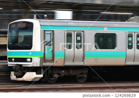 [JJ] Joban Line - Narita Line Direct E231 Series Train (equipped with LED lights) 124268629