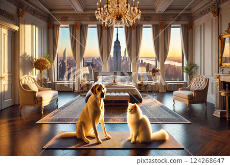 Delusional Dog, Myuruel's Manhattan Life: Dogs and Cats no2 Generative AI 124268647