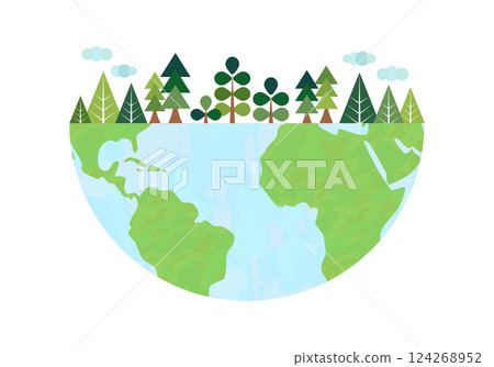 Image illustration of the earth Image illustration of the earth 124268952