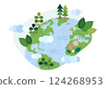 Image illustration of the earth 124268953