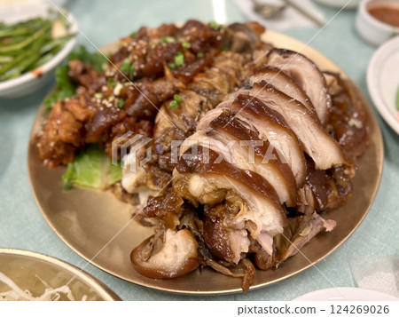 Korean food | Chokbal (pig's trotters) 124269026