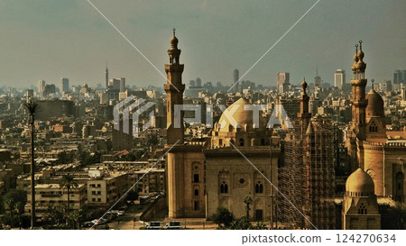 Cairo, Egypt. The Citadel of Cairo. Citadel of Saladin in Cairo, Egypt. Muhammad Ali Mosque Cairo, Egypt. The Citadel of Cairo. Citadel of Saladin in Cairo, Egypt. Muhammad Ali Mosque 124270634