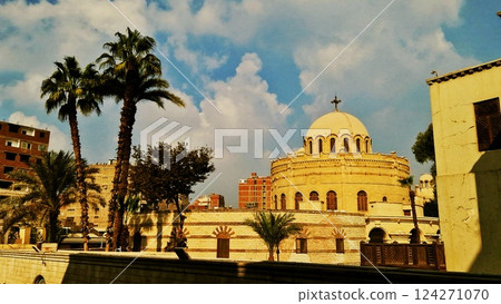 The Church of St. George in Cairo, Egypt The Church of St. George in Cairo, Egypt 124271070