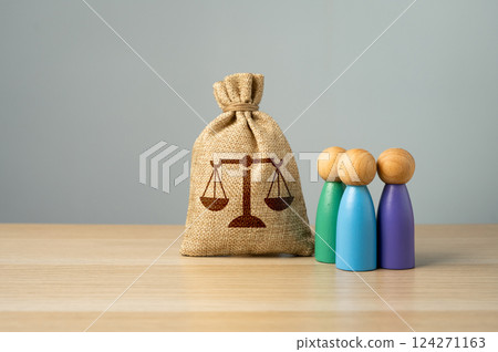 Public institutions. Courts and justice. Uphold laws, ensure justice, and protect public interests. Courts, legislative bodies, and other civic authorities maintaining legal order. 124271163
