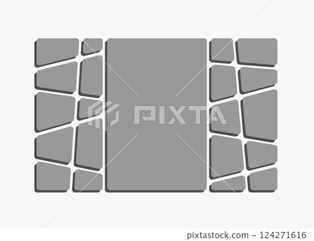 Template collage of 21 frames, images, photo Template collage of 21 frames, images, photo 124271616