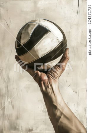 A professional young man in a sharp black apron and tie poses confidently in a modern cafe setting, showcasing his barista skills A professional young man in a sharp black apron and tie poses confidently in a modern cafe setting, showcasing his barista skills 124271725