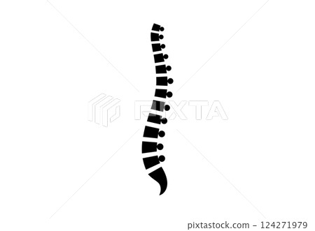 Spine medical poster 124271979