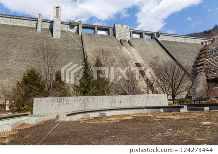 Shimagawa Dam Nakanojo Town, Gunma Prefecture 124273444