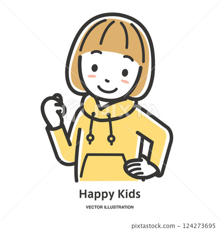 女孩玩膽量構成 女孩玩膽量構成 124273695