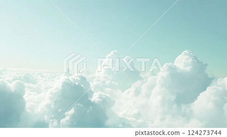 Clouds floating in the sky Clouds floating in the sky 124273744