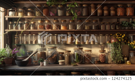 Herbal Apothecary Shop 124274125