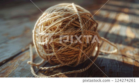 Tangles And Knots Abstract Background 124274261