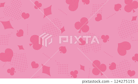 撲克牌圖案背景 撲克牌圖案背景 124275155