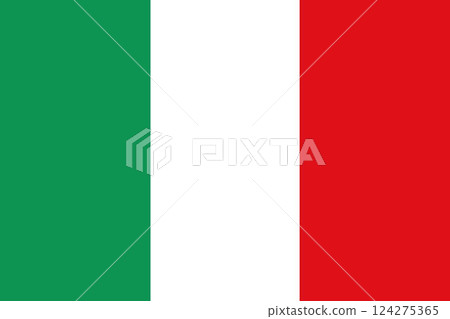 Italy national official flag, symbol of country in Europe. Italy national official flag, symbol of country in Europe. 124275365