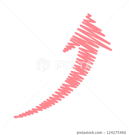 Hand-drawn arrows, graffiti style Hand-drawn arrows, graffiti style 124275468