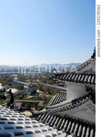 National Treasure and World Heritage Site Himeji Castle, Hyogo Prefecture, Himeji City 124276562