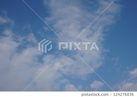Blue sky with clouds Blue sky with clouds 124276836