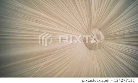 White canopy ceiling radiating from a central point, creating a beautiful pattern for wedding event White canopy ceiling radiating from a central point, creating a beautiful pattern for wedding event 124277135