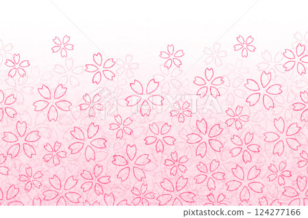 Sakura illustration background 124277166